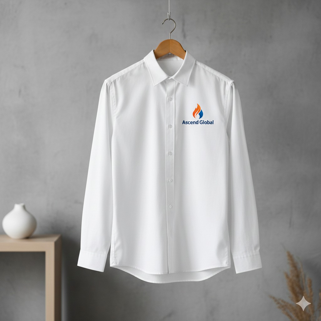 ASCEND GLOBAL CLASSIC WHITE SHIRT